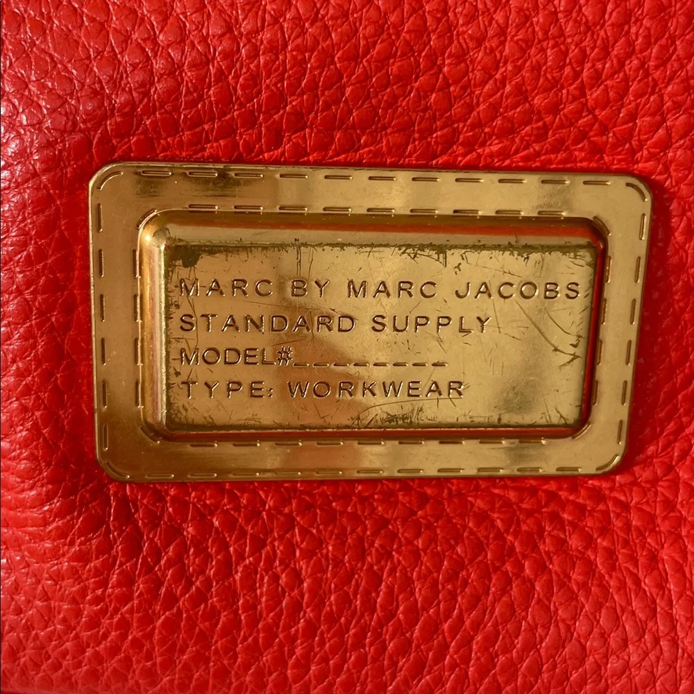 Marc by Marc Jacobs orange red crossbody bag - Picture 5 of 7